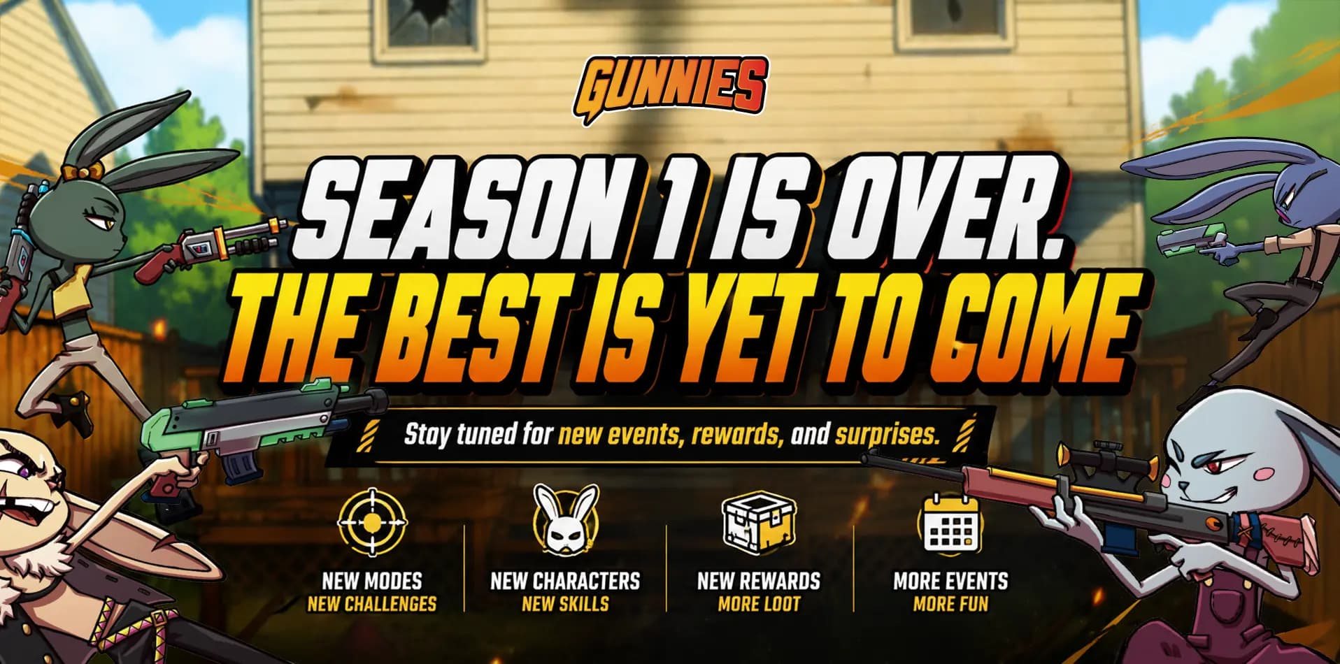 Season 1 is over